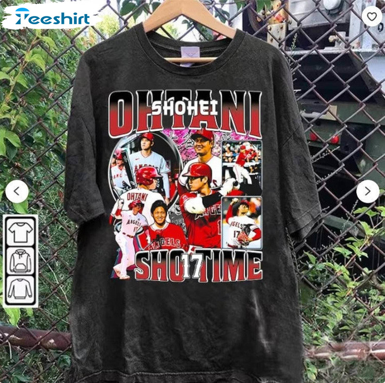 Vintage Shohei Ohtani Shirt, Retro American Hoodie T-shirt