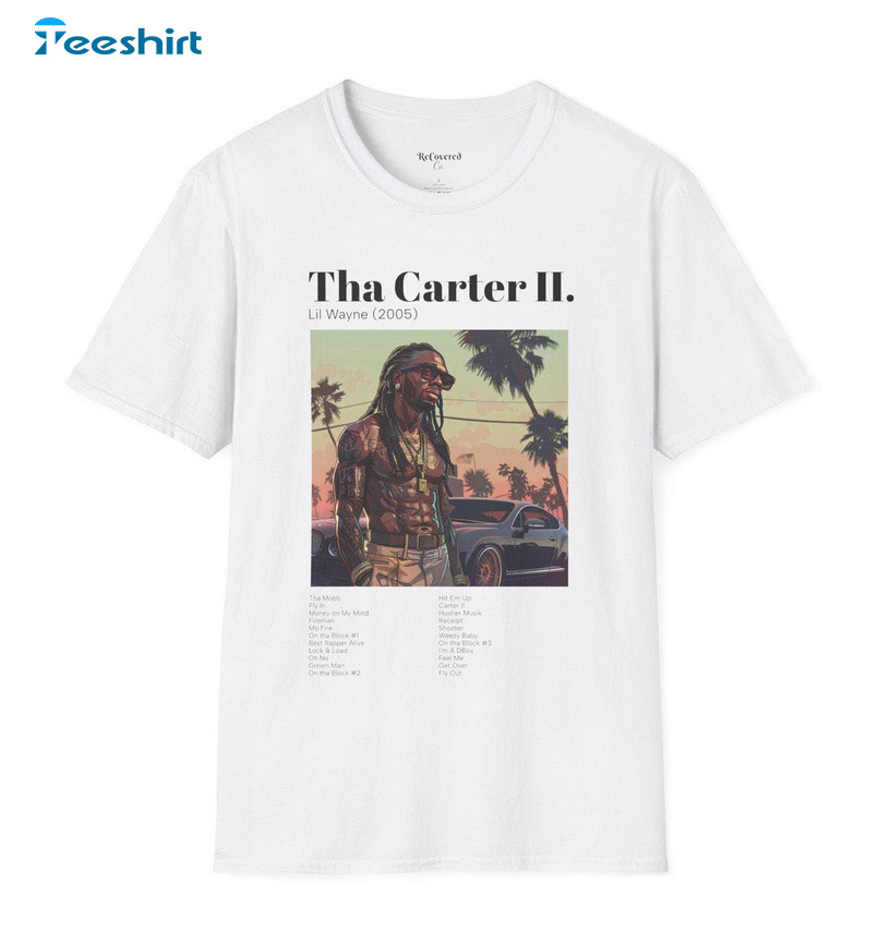 Lil Wayne Tour Shirt, Tha Carter Ii Recovered Sweater T-shirt