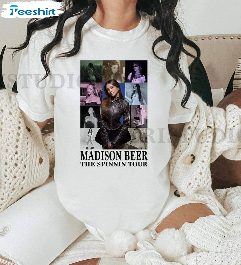 Madison Beer Shirt, The Spinnin Tour Hoodie T-shirt