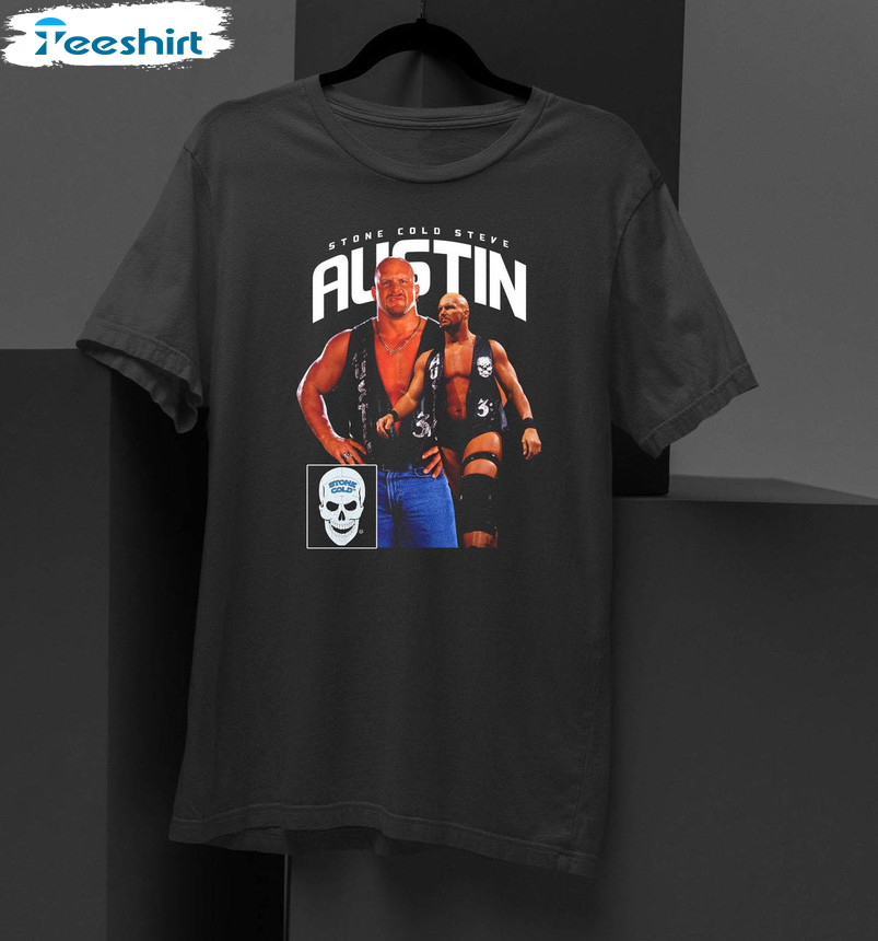 Stone Cold Steve Austin Shirt, Wwe Attitude Era Vintage Long Sleeve Hoodie