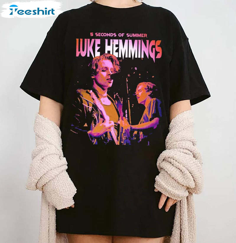 Luke Hemmings Shirt, 5sos Luke Hemmings Tee Tops Hoodie