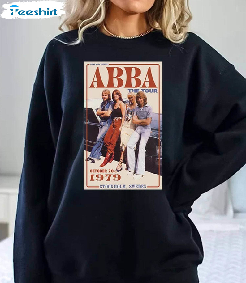 Abba The Tour 1979 Shirt, ABbA Tour Tee Tops Hoodie