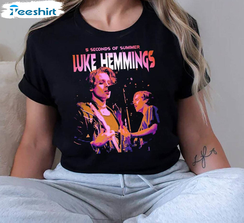 2023 Luke Hemmings Tour Shirt, Luke Hemmings Unisex Hoodie Tee Tops