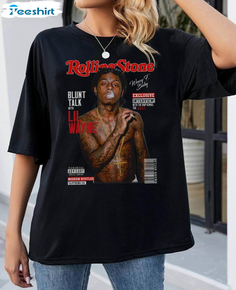 Lil Wayne Tour Shirt, Hip Hop Music Long Sleeve Sweater