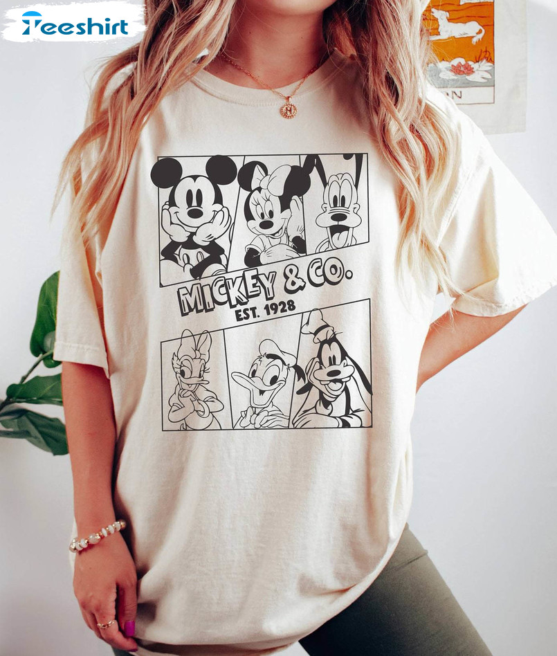 Mickey And Co Shirt, Disneyworld Vacation Hoodie Tank Top