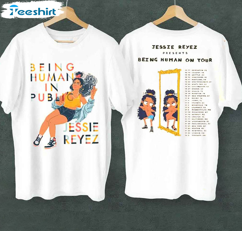 Jessie Reyez 2022 Tour Shirt, Yessie Being Human On Tour Sweatshirt Long Sleeve