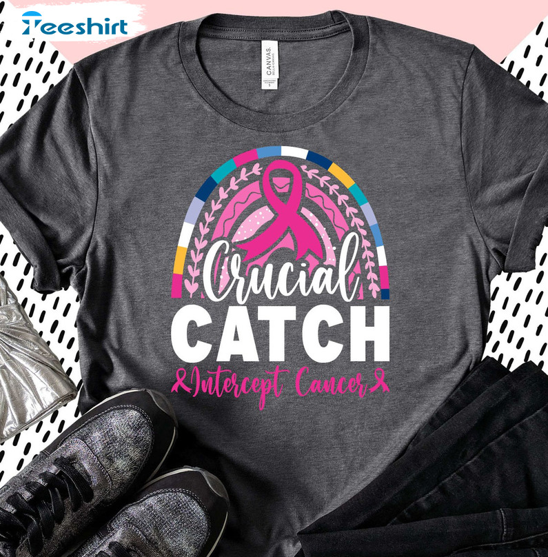 Crucial Catch Intercept Cancer Shirt