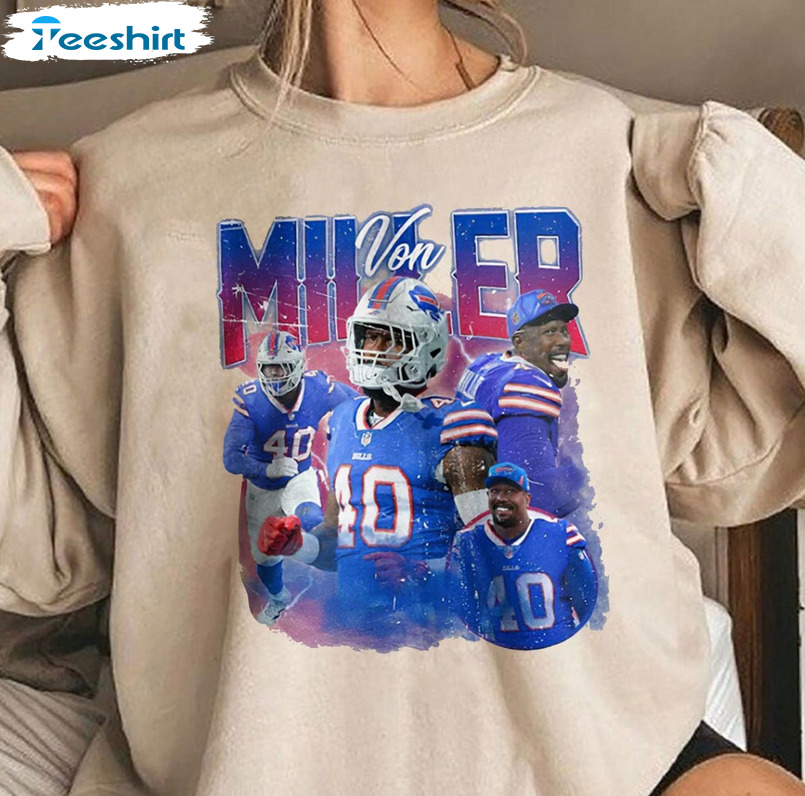 Brandon Beane Dreamathon Shirt, Von Miller Unisex T-shirt Long Sleeve