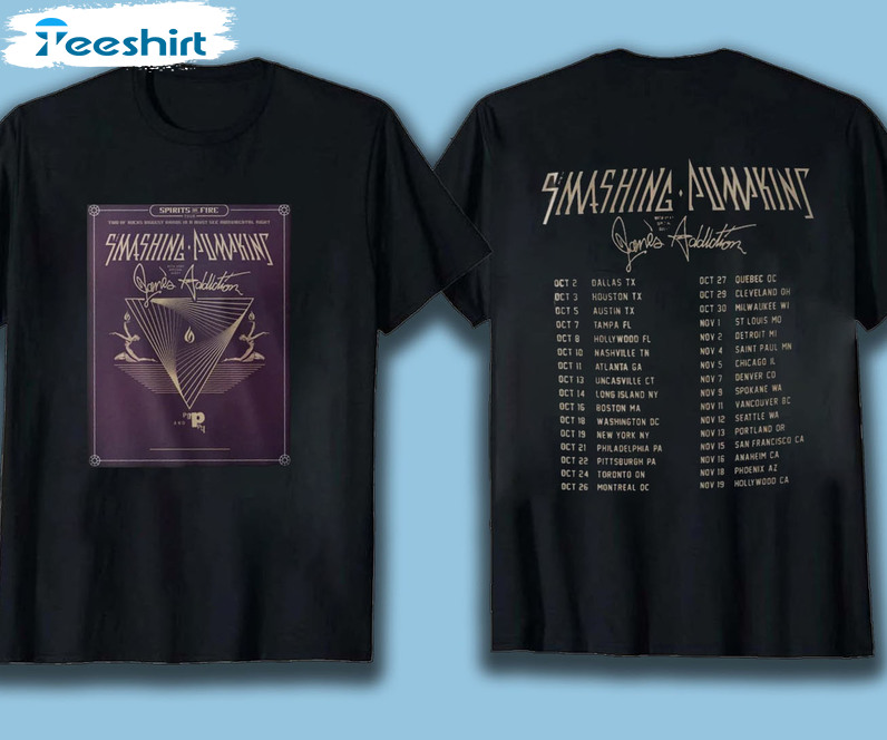 Spirits On Fire Tour 2022 Shirt, Vintage Smashing Pumpkins Shirt