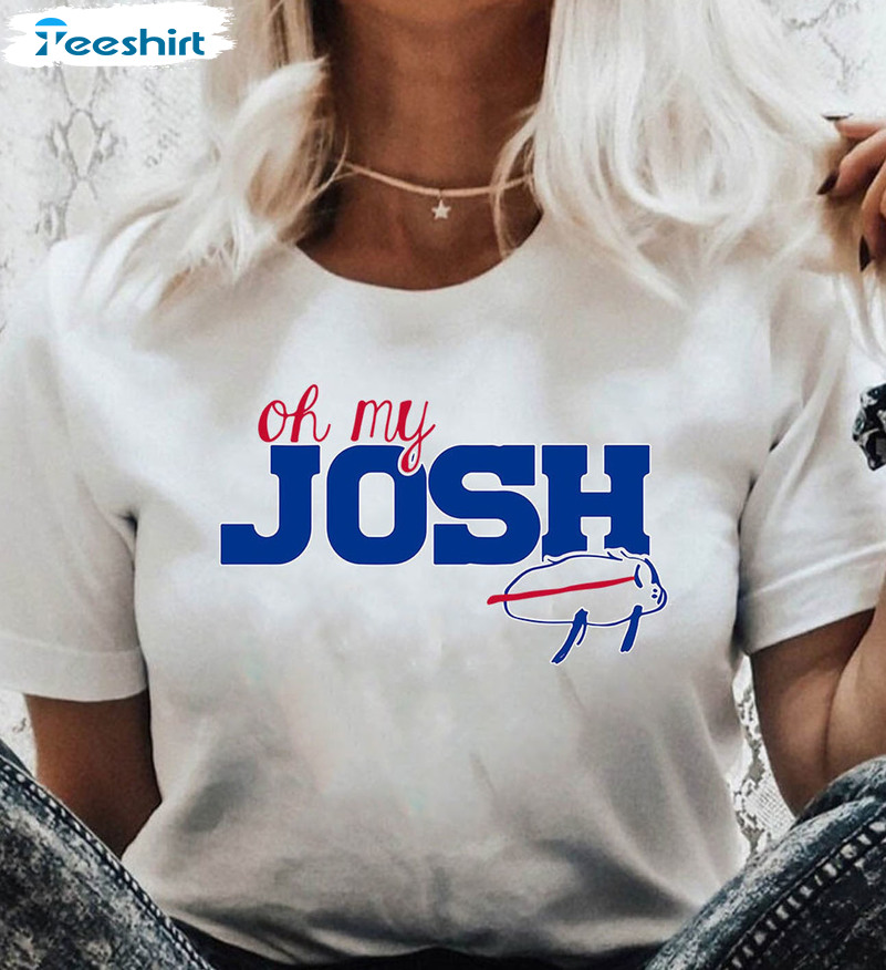 Josh Allen Oh My Football 90s Vintage Style Shirt Tee