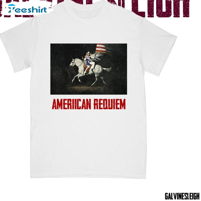 Vintage Cowboy Carter Shirt, American Requiem Cowboy Carter Sweater T-shirt