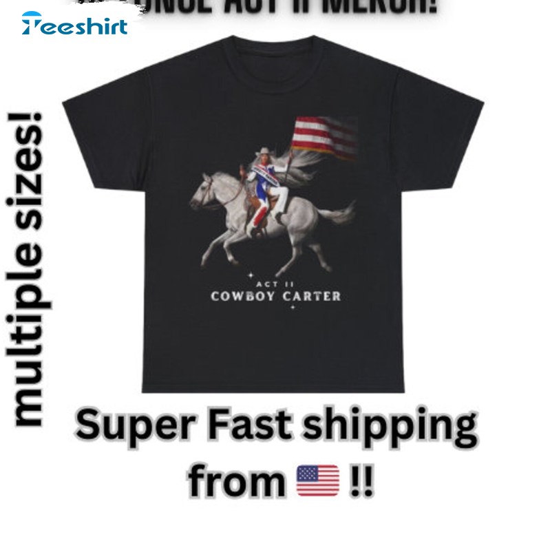 Texas Holdem Beyonce 2024 Shirt, Act Ii 2 Cowboy Carter Sweater T-shirt