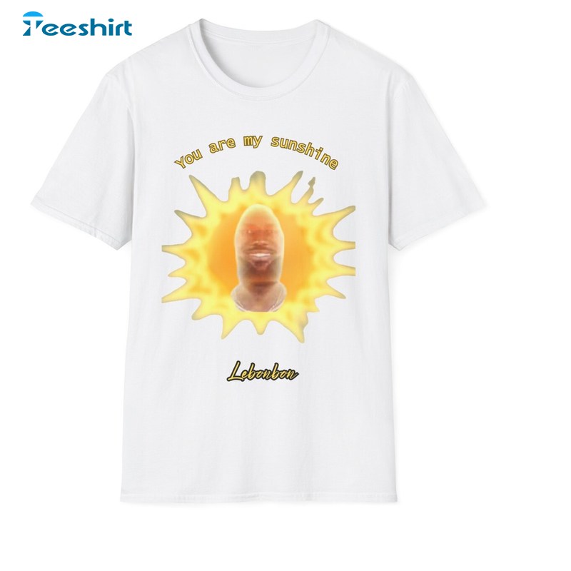 You Are My Sunshine Lebron James Trendy Shirt, Lebonbon Meme Tee Tops Hoodie