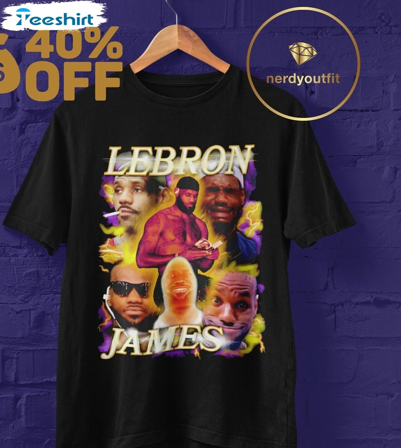 Lebron James Sunshine Meme Vintage Shirt, Lebron James Vintage Crewneck Sweatshirt Tee Tops
