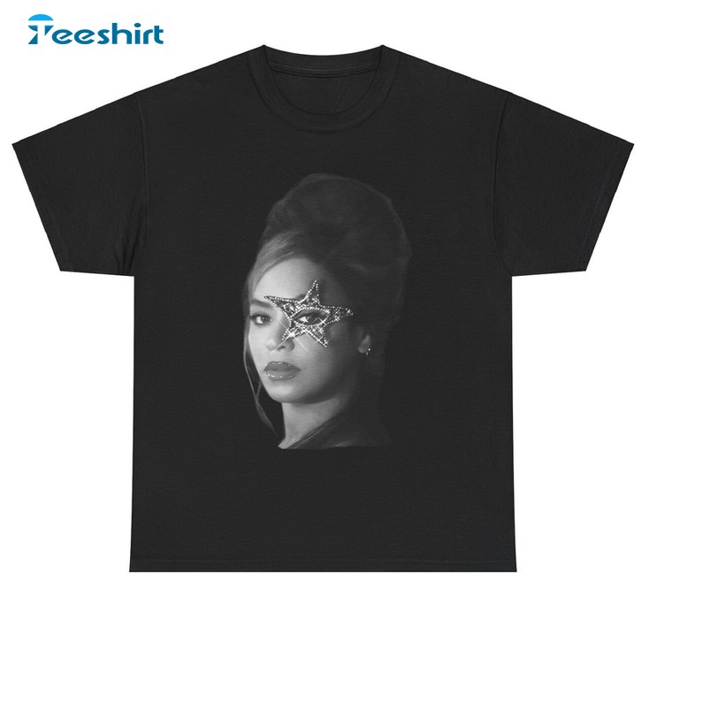 Beyonce Cowboy Carter Portrait Shirt, Country Music Long Sleeve Tee Tops