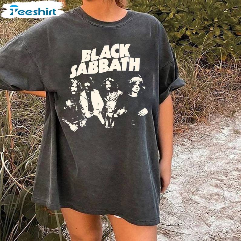 Band Black Sabbath Music Shirt, Vintage Ozzy Osbourne Hoodie T-shirt