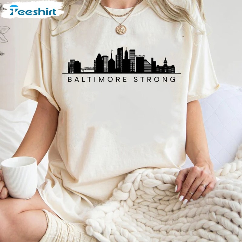 Francis Scott Key Bridge Shirt, You Re Maryland Tough You Re Baltimore Sweater T-shirt