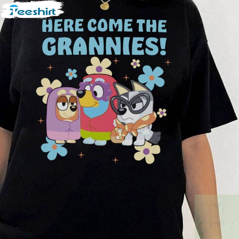 Here Come The Grannies Shirt, Bingo Rita Vacation Tee Tops Sweater