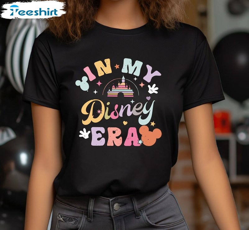 In My Disney Era Colorful Vacay Shirt , Retro Walt Disney World Unisex T Shirt Tee Tops