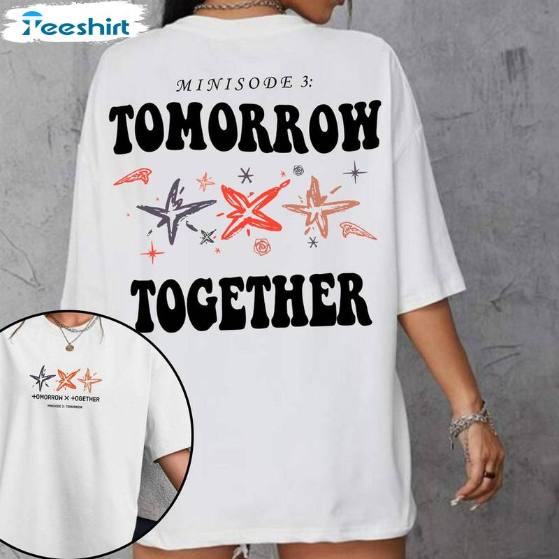 Txt Temptation Shirt, Txt Comeback Trendy Short Sleeve Tee Tops