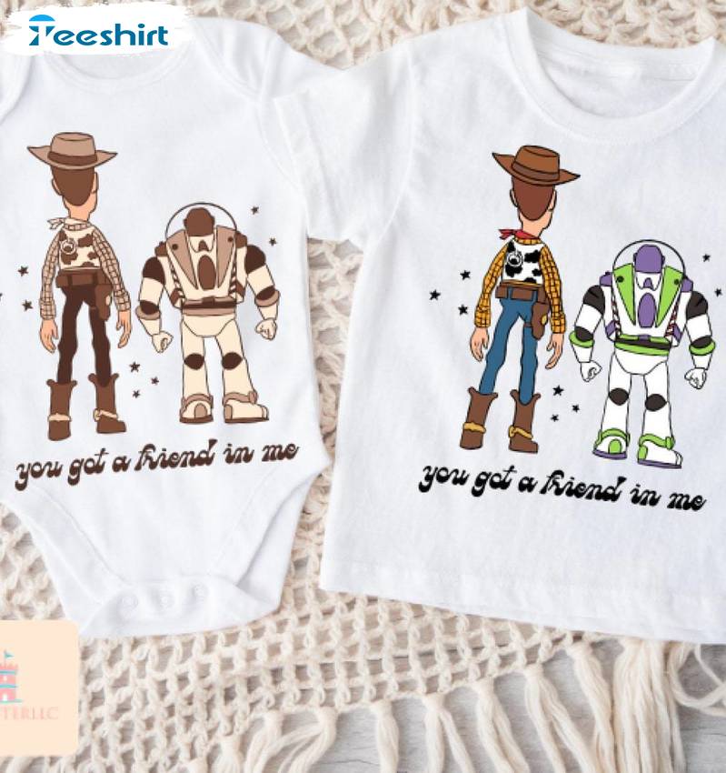 You Ve Got A Friend In Me Funny Shirt, Toy Story Vintage Long Sleeve Sweater