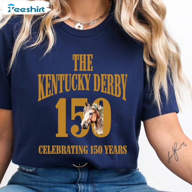 Kentucky Derby 150 Shirt, Derby Vibes Tee Tops Sweater