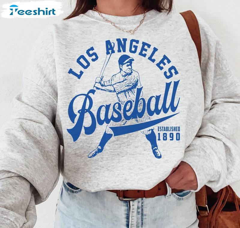 Vintage Los Angeles Dodger Shirt, Dodgers Baseball Tee Tops T-shirt