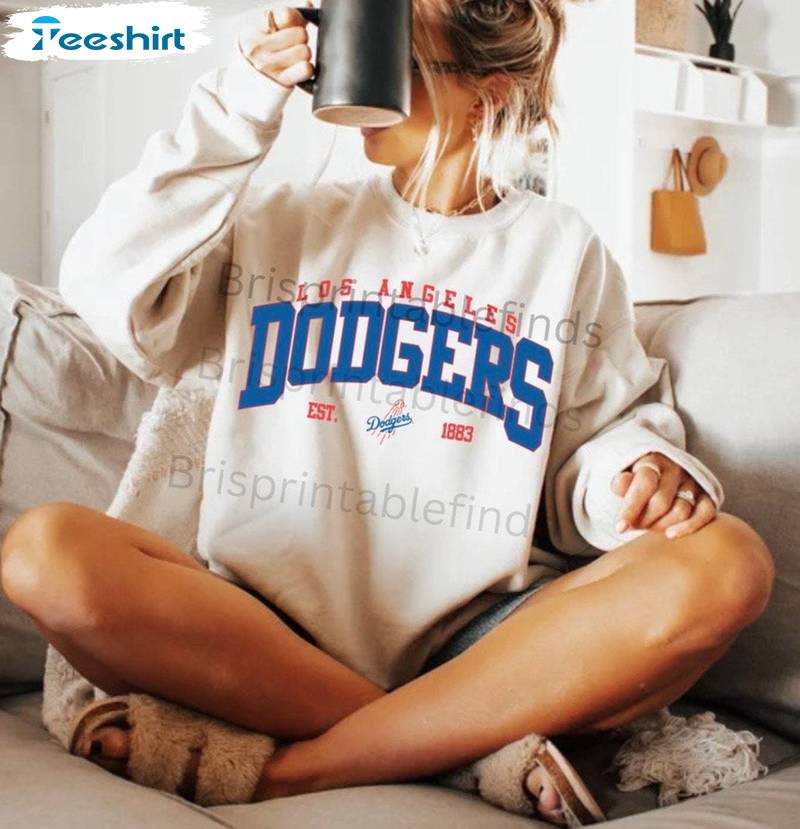 Los Angeles Dodgers Shirt, Mlb Baseball Hoodie T-shirt