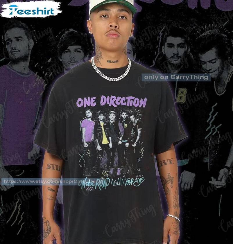 One Direction Shirt, Heavy Metal Direction Tee Tops Sweater