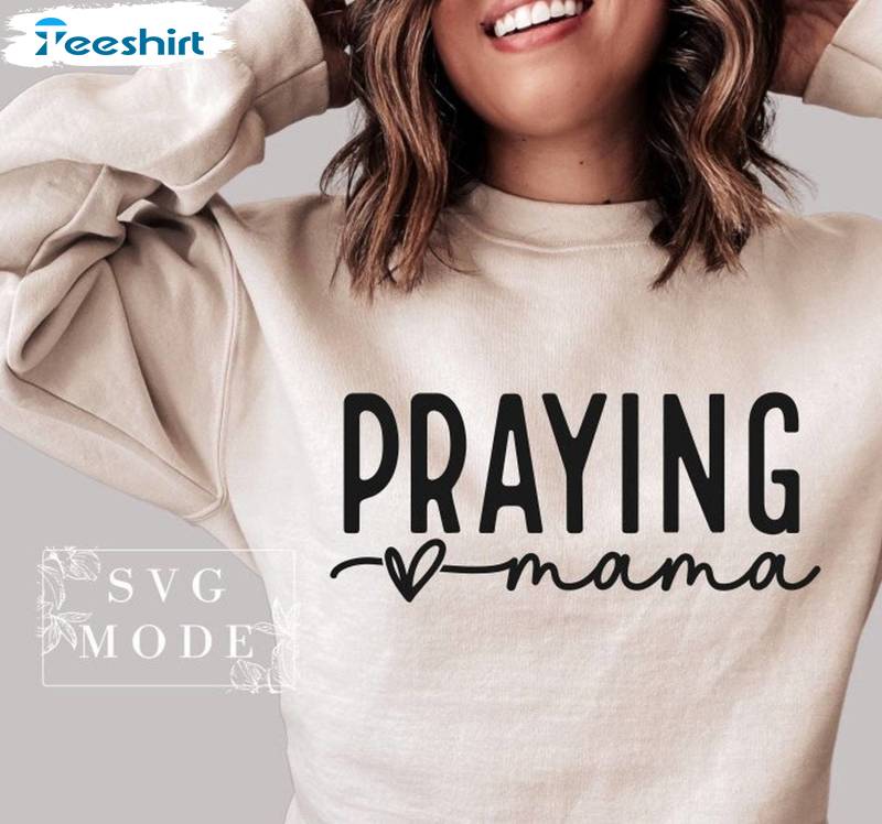 Praying Mama Trendy Shirt, Love Like Jesus Short Sleeve Tee Tops