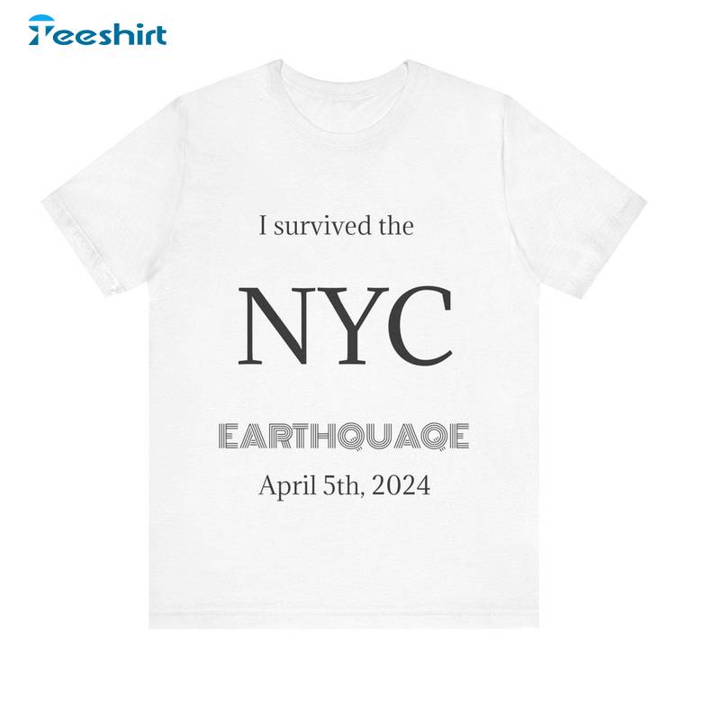 I Survived The Nyc Earthquake Shirt, Shake It Off The Ultimate Sweater Hoodie