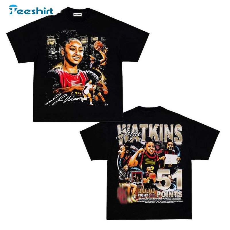 Juju Watkins Shirt, Basketball Trojans March Madness Crewneck Sweatshirt Long Sleeve