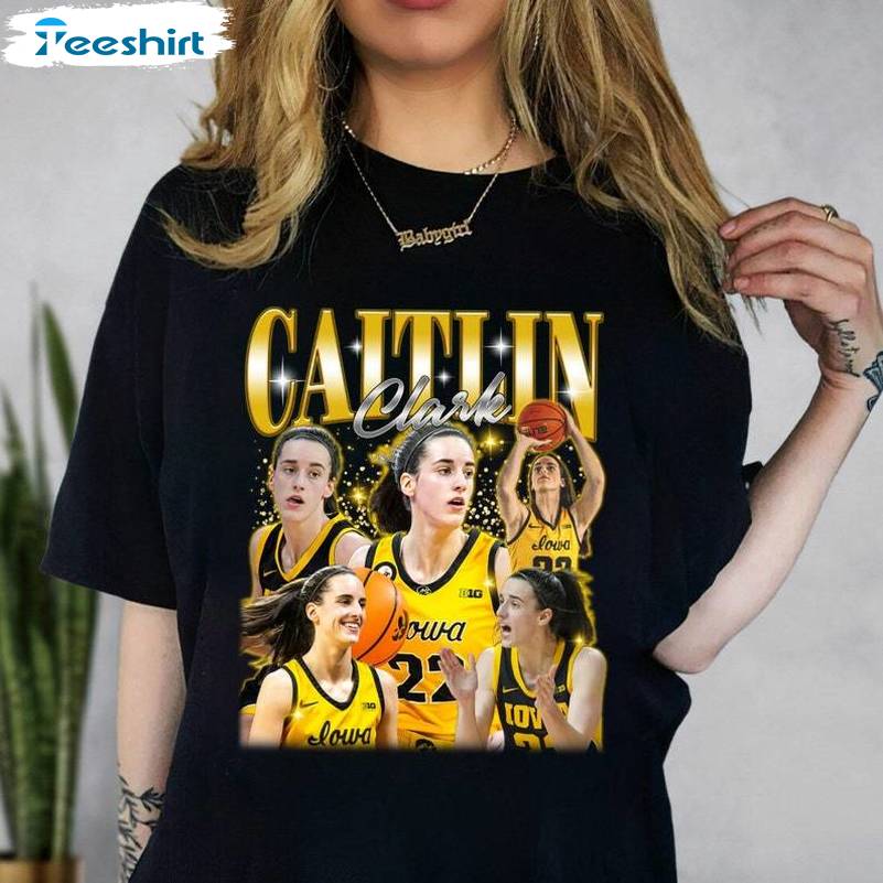 Caitlin Clark Iowa Shirt, Hawkeyes Basketball Player Unisex Hoodie Sweater