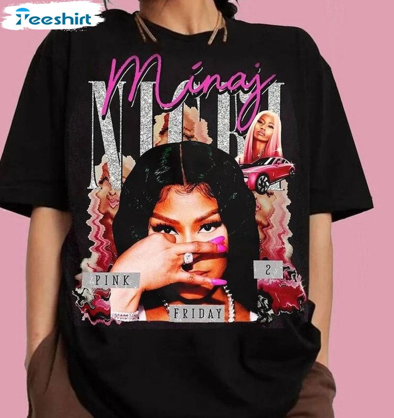 Vintage Nicki Minaj Shirt, Nicki Minaj Tour 2024 Sweater Tank Top