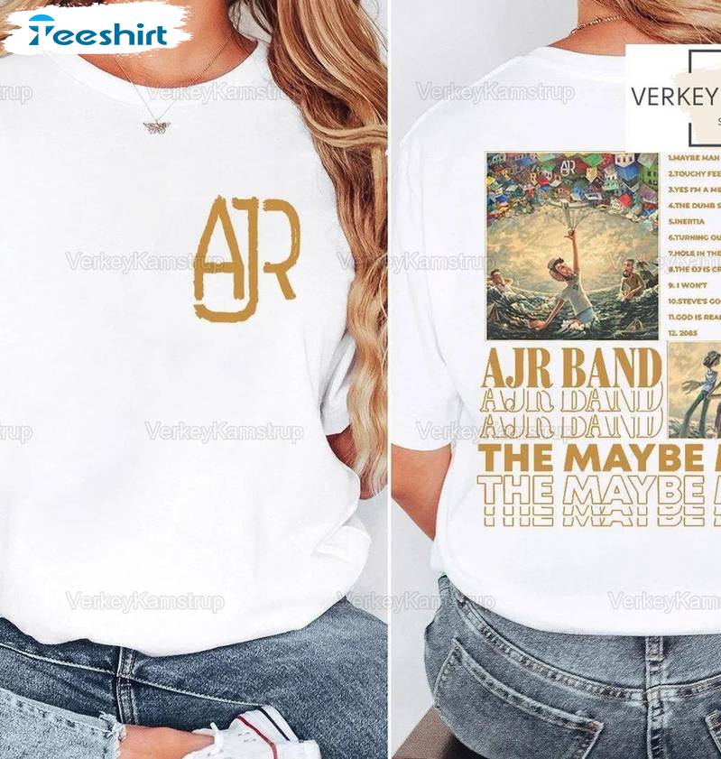 The Maybe Man 2 Side Tour 2024 Shirt, Ajr Band Concert Tee Tops T-shirt