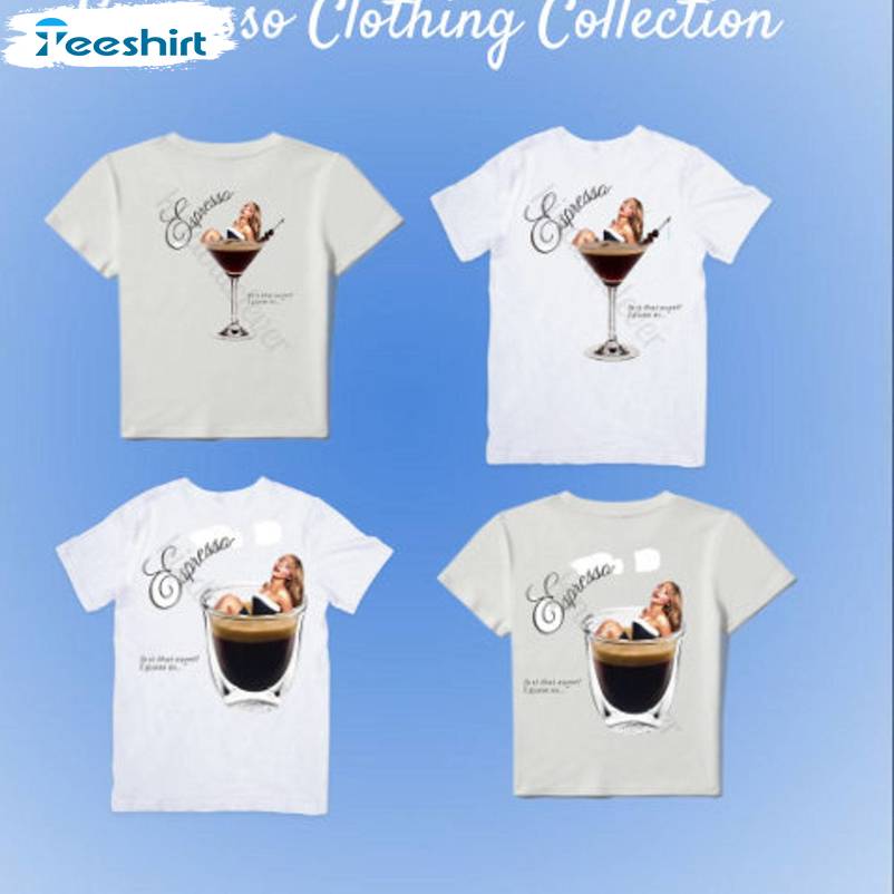 Espresso Sc Shirt, Sabrina Carpenter Tee Tops T-shirt