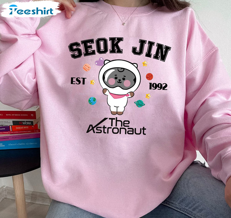 Seokjinism - THE ASTRONAUT JIN 🧑‍🚀 (Fan Account) on X: that kore sweater  and louis vuitton slippers still in good shape despite him wearing a lot.  kim seokjin looking hot and cute