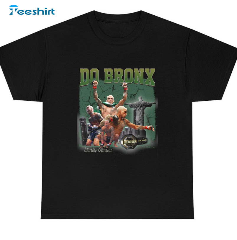 Charles Oliveira Boxing Shirt - Do Bronx Unisex T-shirt Tee Tops