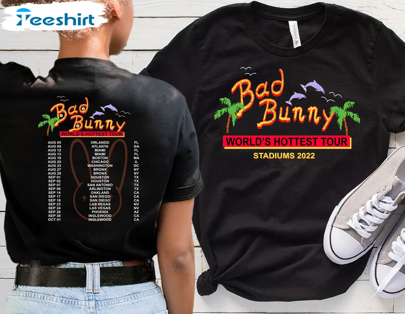 Bad Bunny Tour Shirt - Un Verano Sin Ti Crewneck Tank Top