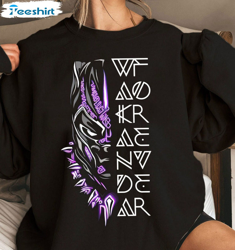 Wakanda Forever Sweatshirt - The King Of Wakanda Unisex T-shirt Long Sleeve