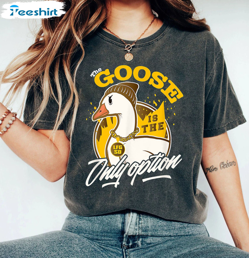 Goose Shirt Padres Shirt, Funny Goose Padres Sweatshirt Hoodie Long Sleeve