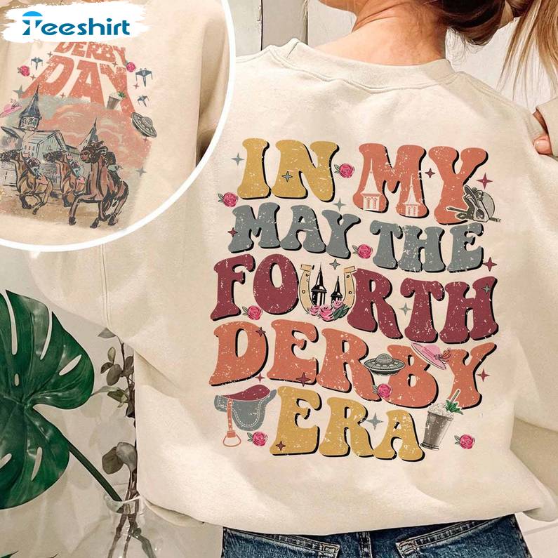 In My May The Fourth Derby Shirt, Kentucky Derby Horse Racing Tee Tops Tank Top