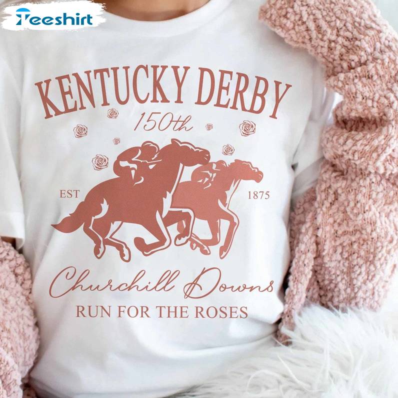 Kentucky Derby Churchill Downs 2024 Shirt, Kentucky Horse Racing Long Sleeve Sweater