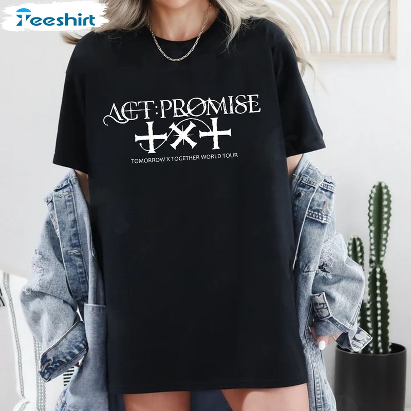 Txt Act Promise Tour Shirt, Txt Comeback Minisode Unisex Hoodie Long Sleeve