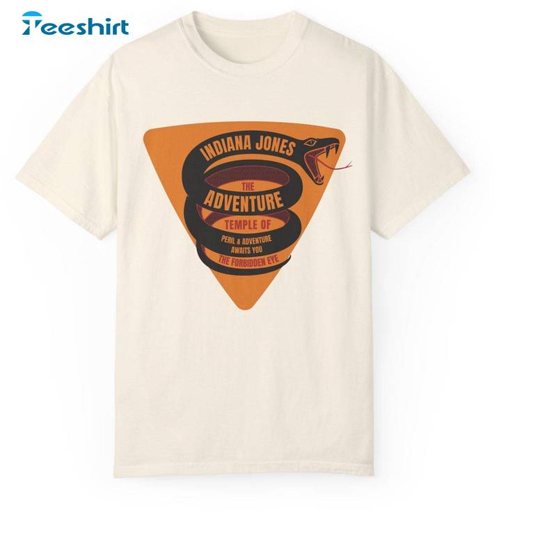 Indiana Jones Comfort Shirt, Trendy Music Short Sleeve Tee Tops