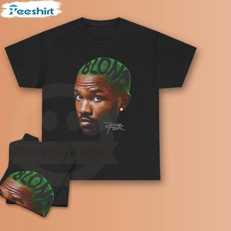 Frank Ocean Face Shirt, Frank Ocean Album Long Sleeve Crewneck Sweatshirt