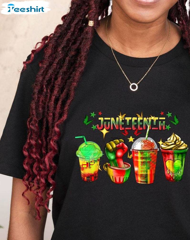 Must Have Juneteenth Coffee Shirt, Cool Design Black Lives Matter T Shirt Unisex Hoodie