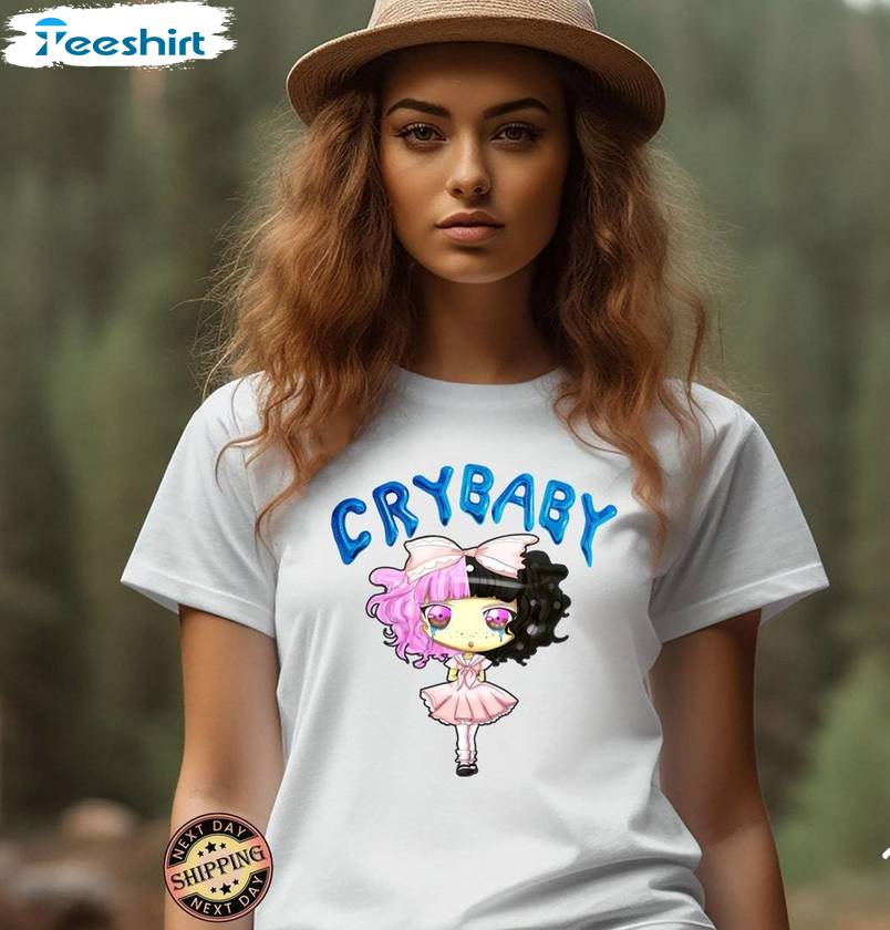 Melanie Martinez Must Have Shirt, Crybaby Inspirational Short Sleeve Crewneck