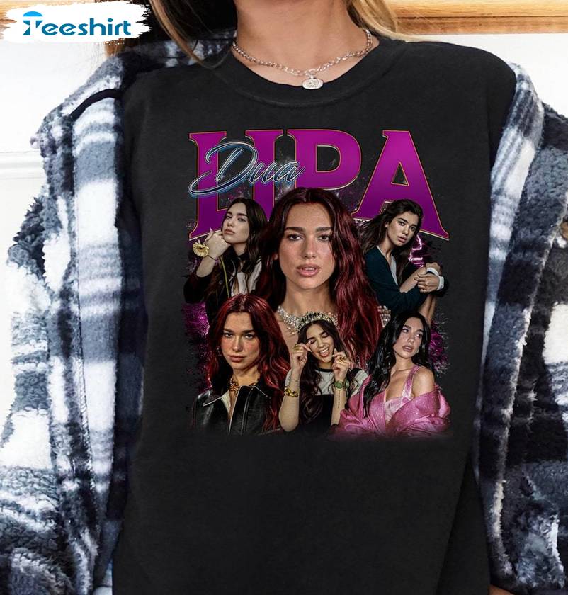 Awesome Singer Lipa T Shirt Sweatshirt , Must Have Dua Lipa Shirt Long Sleeve