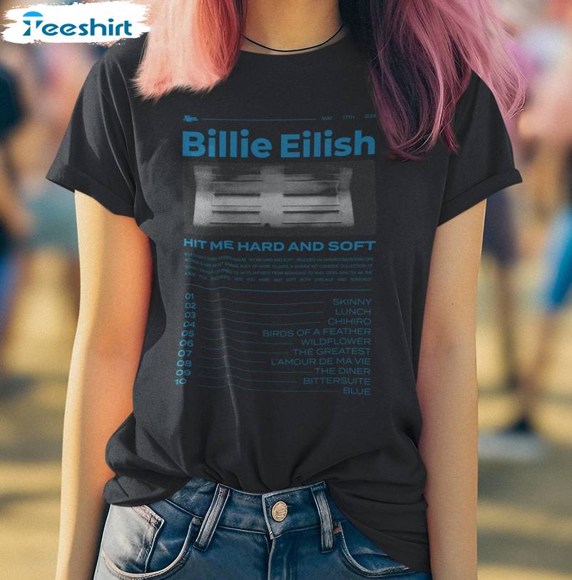 Limited Billie Eilish Shirt, Creative Billie Eilish New Album Unisex Hoodie Long Sleeve